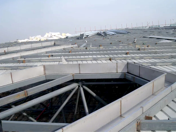 宣威安吉县体育馆网架