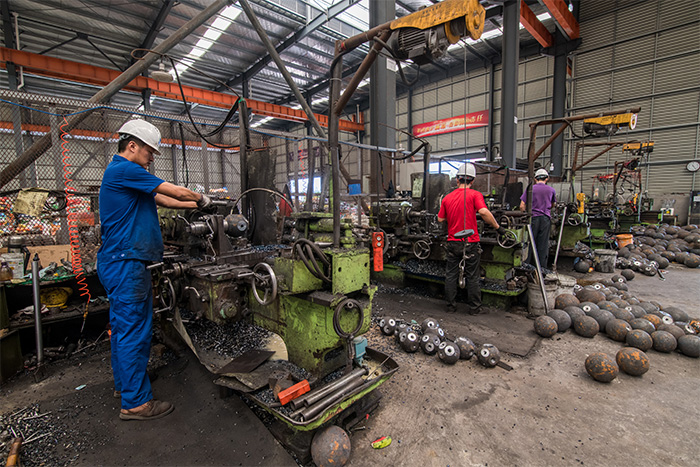 宣威网架配件车间